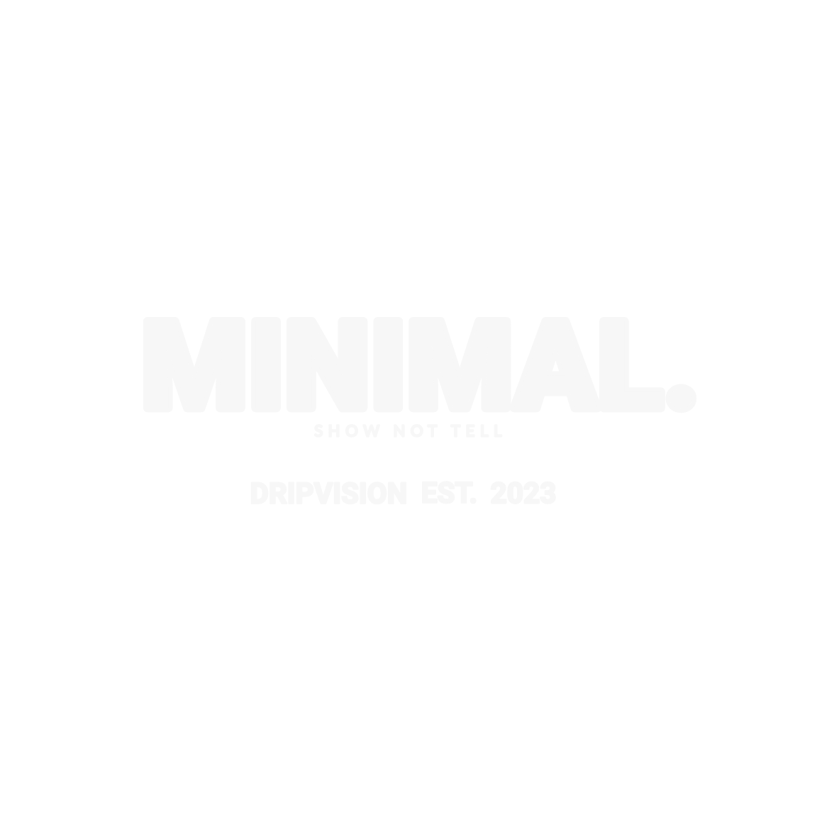 Minimal.